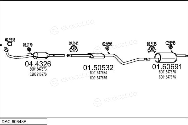 MTS DACI60648A011132