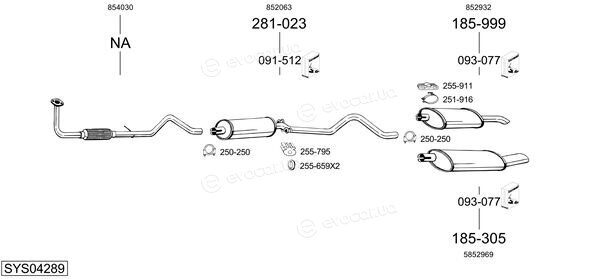 Bosal SYS04289