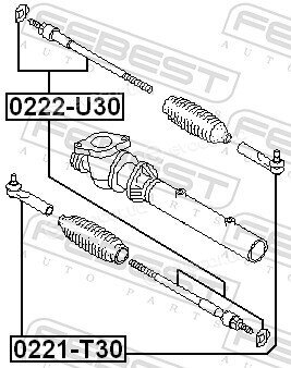 Febest 0222-U30