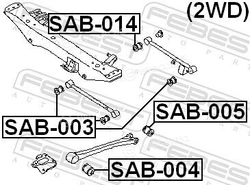 Febest SAB-003