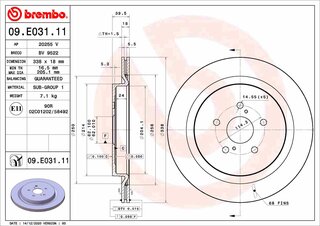 Brembo 09.E031.11