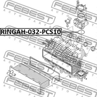 Febest RINGAH-032-PCS10