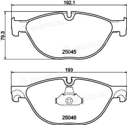 Hella Pagid 8DB 355 015-251