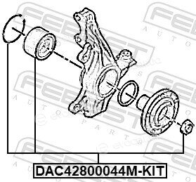 Febest DAC42800044M-KIT