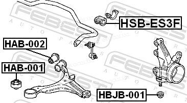 Febest HSB-ES3F