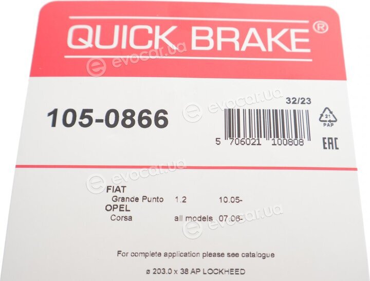 Kawe / Quick Brake 105-0866