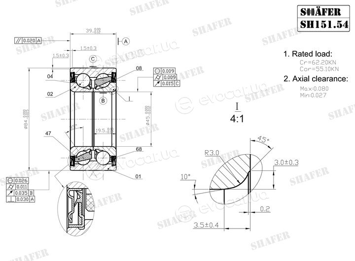 Shafer SH151.54K