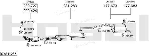 Bosal SYS11287