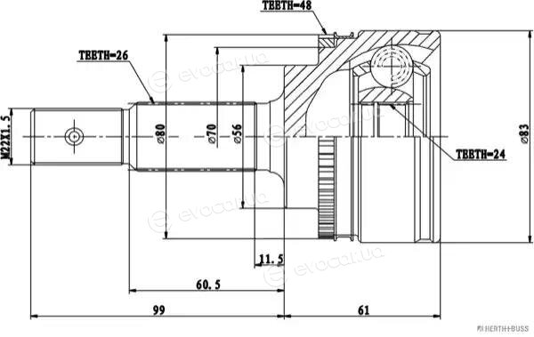 Herth & Buss J2822124