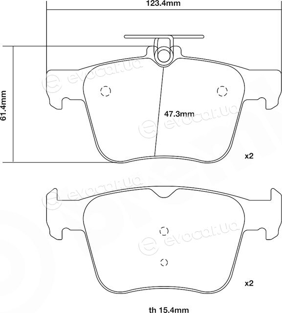 Brembo 07.B315.42