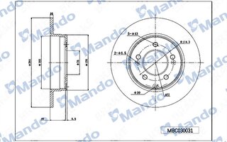Mando MBC030031
