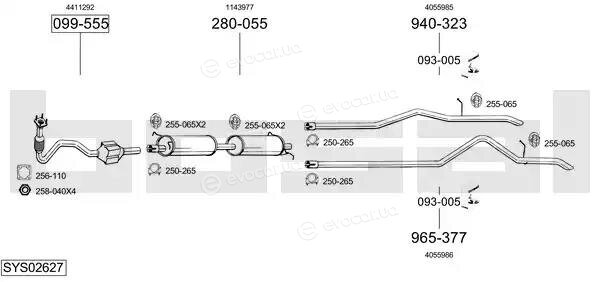 Bosal SYS02627