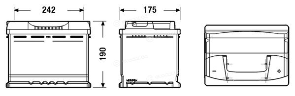 Exide EB620