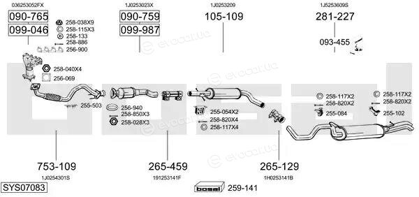 Bosal SYS07083