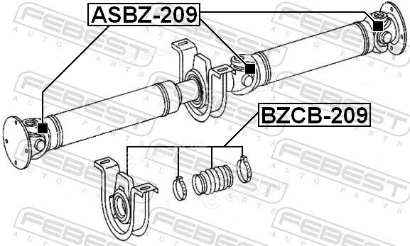 Febest BZCB-209