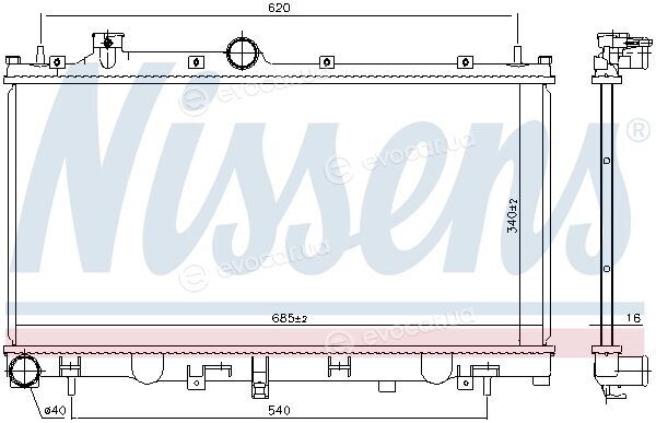Nissens 606532