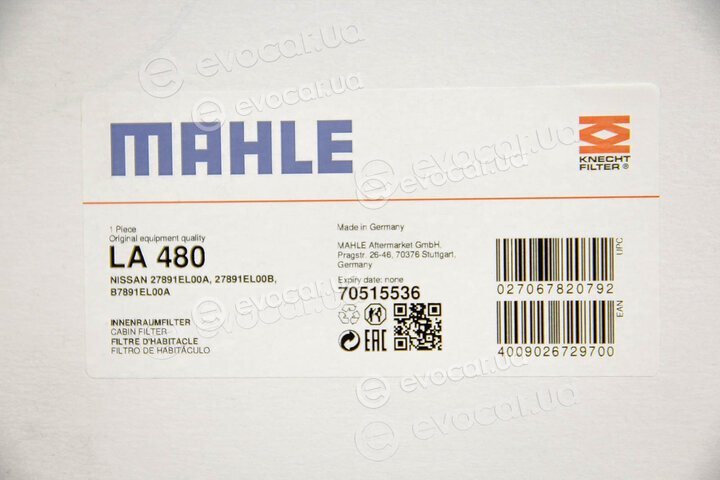 Mahle LA 480