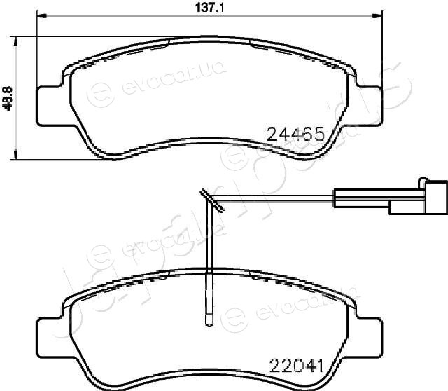 Japanparts PP-0609AF
