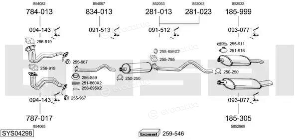 Bosal SYS04298