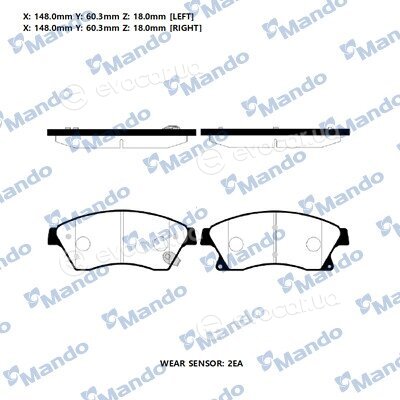 Mando RMPD30NS