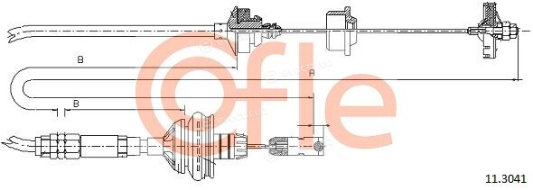 Cofle / Cabor 92.11.3041