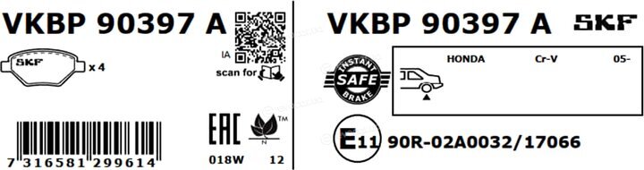 SKF VKBP 90397 A