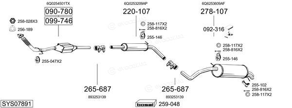 Bosal SYS07891