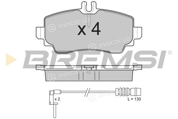 Bremsi BP2763