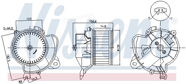 Nissens 87574