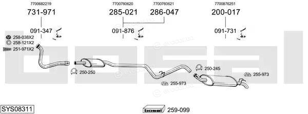 Bosal SYS08311