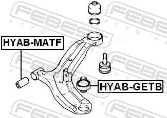 Febest HYAB-GETB