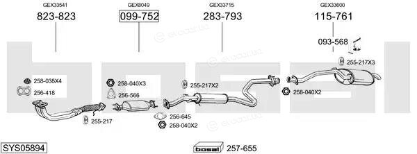 Bosal SYS05894