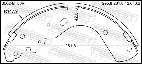 Febest 0502-BT50R