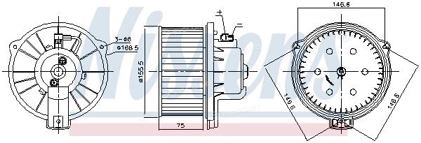 Nissens 87169