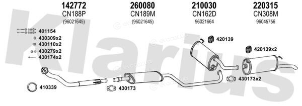 Klarius 180182E