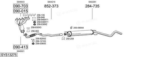 Bosal SYS13275