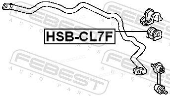 Febest HSB-CL7F