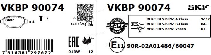SKF VKBP 90074