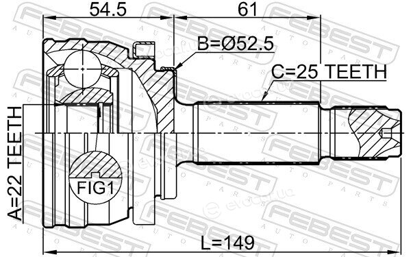 Febest 1210-H517