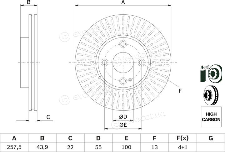 Bosch 0 986 479 E56