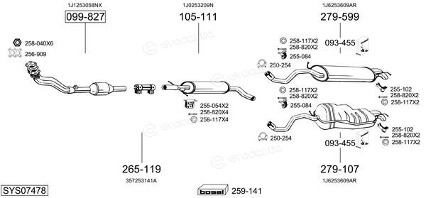 Bosal SYS07478