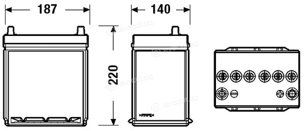 Exide EB356A