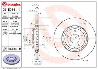 Brembo 09.E034.11