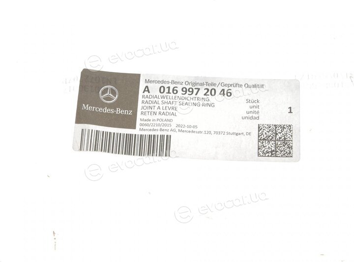 Mercedes-Benz A0169972046