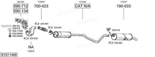 Bosal SYS11489