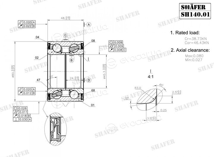 Shafer SH140.01K