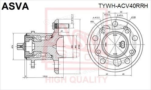 Asva TYWH-ACV40RRH