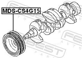 Febest MDS-CS4G15