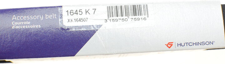 Hutchinson 1645 K 7