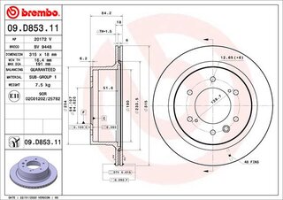 Brembo 09.D853.11